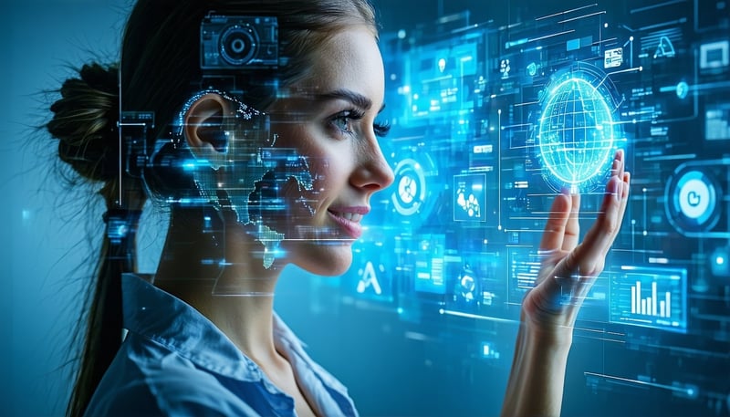 Imagem representando apoio psicológico e tecnologia inovadora.